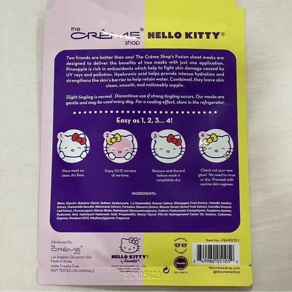 Korean Face Sheet Masks 7 Piece Bundle - Picture 3 of 10